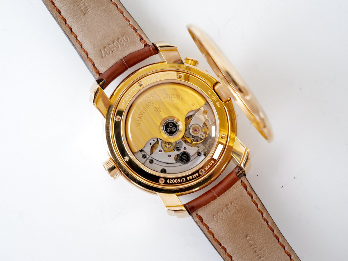 Швейцарський годинник Vacheron Constantin Malte Dual Time Regulator 18K Yellow Gold