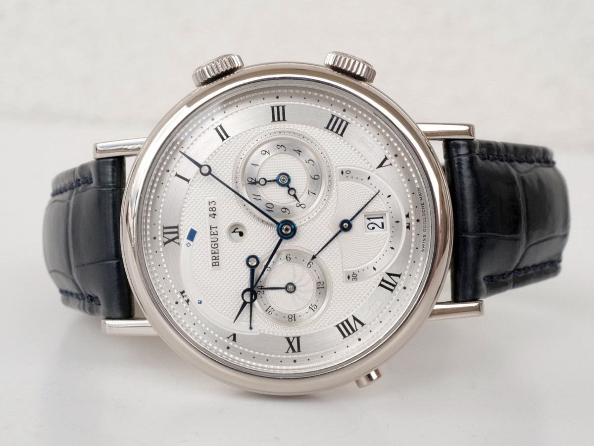 Швейцарские часы Breguet Classique GMT Alarm Le Reveil du Tsar 18K White Gold