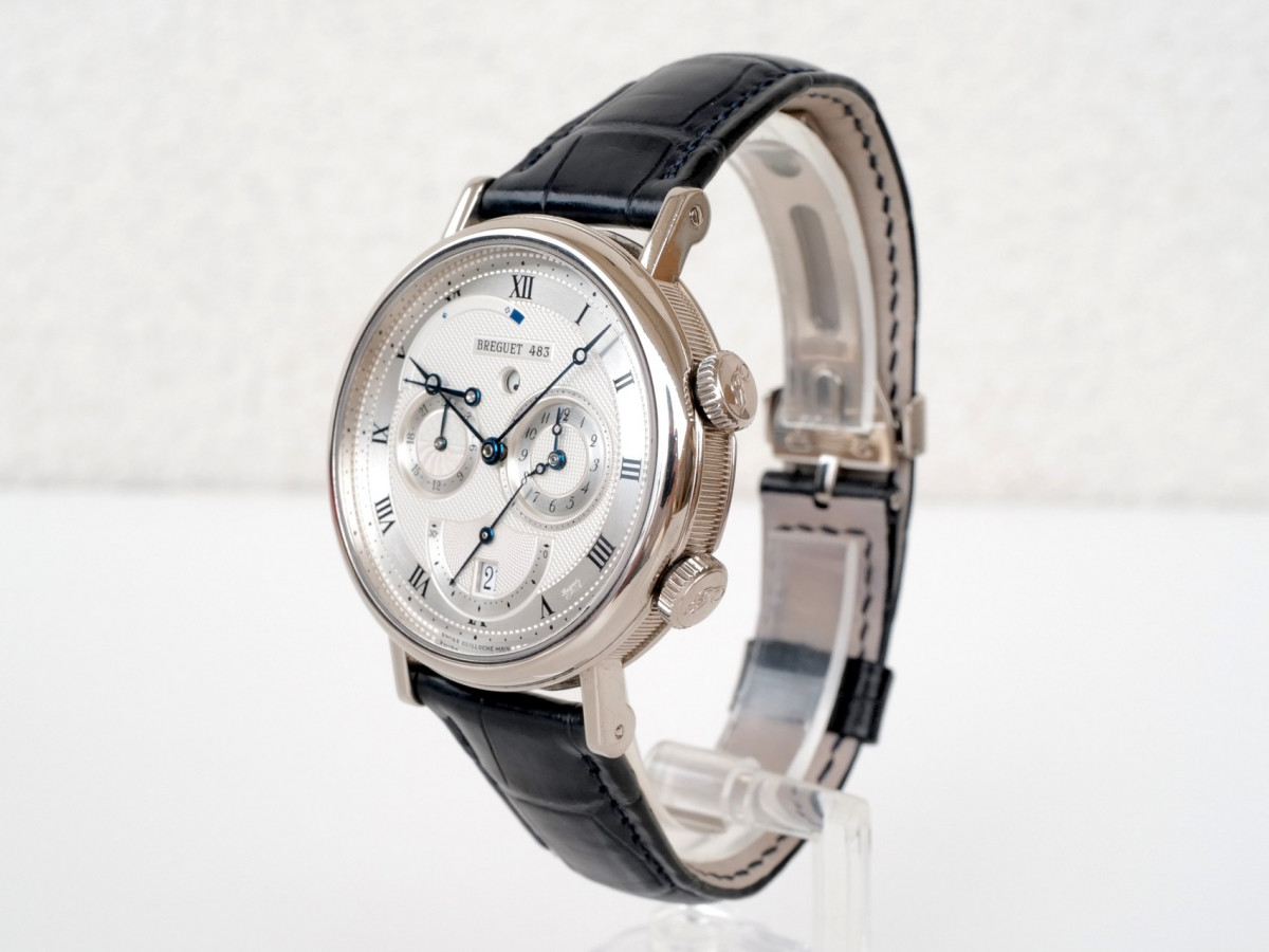 Швейцарские часы Breguet Classique GMT Alarm Le Reveil du Tsar 18K White Gold