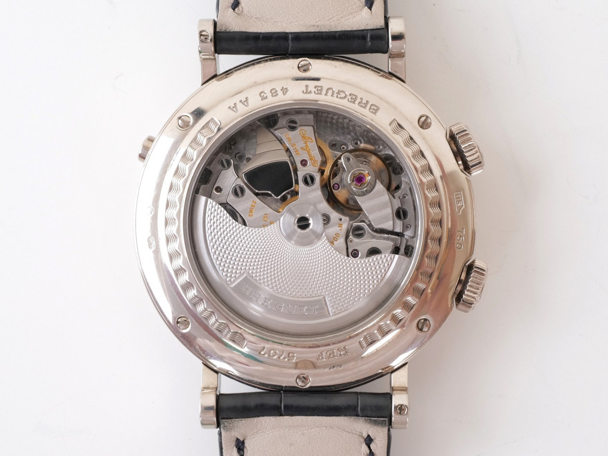 Швейцарские часы Breguet Classique GMT Alarm Le Reveil du Tsar 18K White Gold