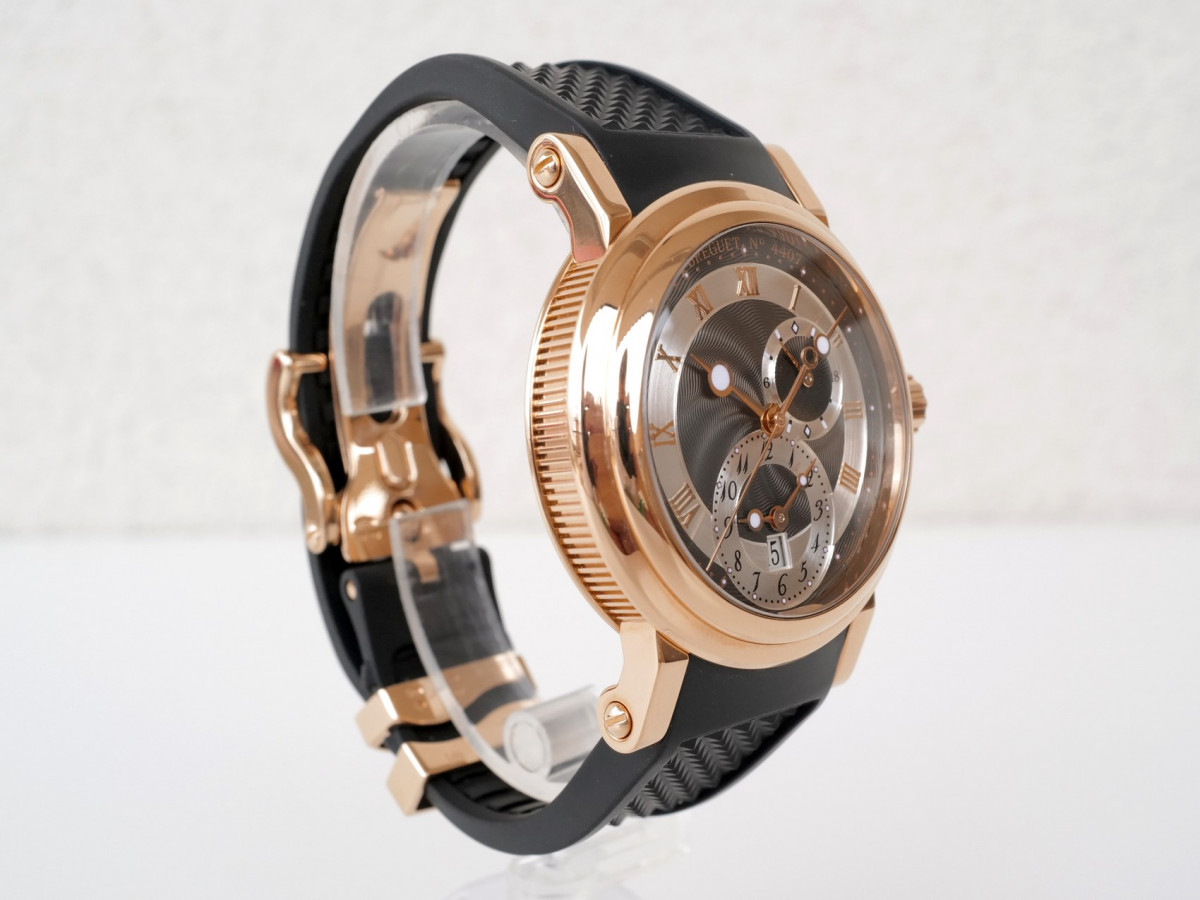Швейцарський годинник Breguet Marine Dual Time GMT 18K Rose Gold