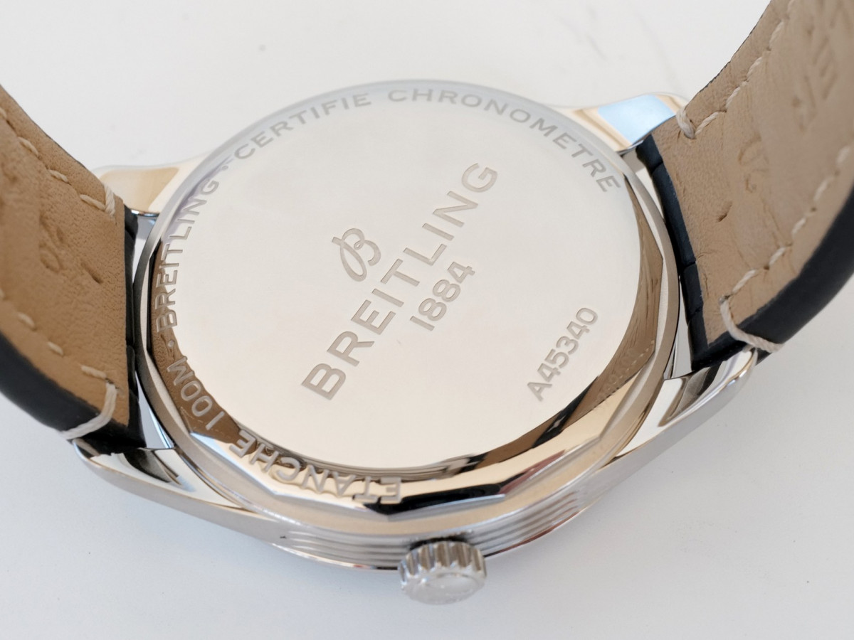 Швейцарський годинник Breitling Premier Automatic Day Date 40 Silver Dial