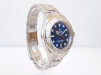 Швейцарський годинник Rolex Yacht-Master 40 Steel Platinum Bezel Custom Blue Diamond Dial