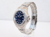 Швейцарський годинник Rolex Yacht-Master 40 Steel Platinum Bezel Custom Blue Diamond Dial