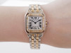 Швейцарський годинник Cartier Panthere De Cartier Medium Steel Yellow Gold Quartz Diamonds