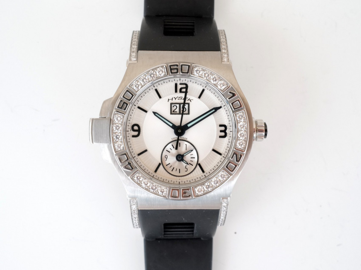 Швейцарський годинник Jorg Hysek Abyss GMT Diamonds