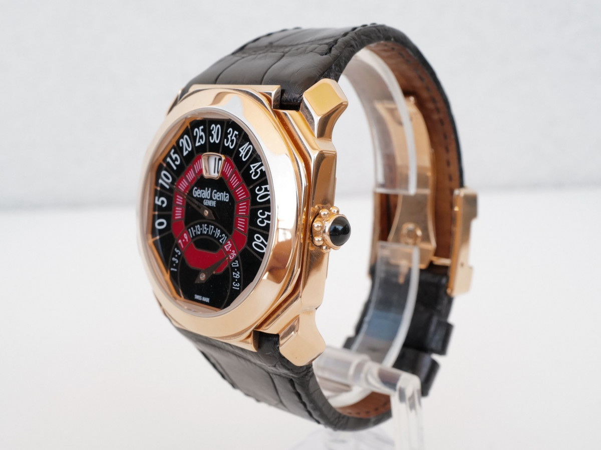 Швейцарський годинник Gerald Genta Octo Biretro Jumping Hour 18K Rose Gold