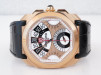 Швейцарський годинник Gerald Genta Octo Quatro Retro Chronograph Jumping Hour 18K Rose Gold