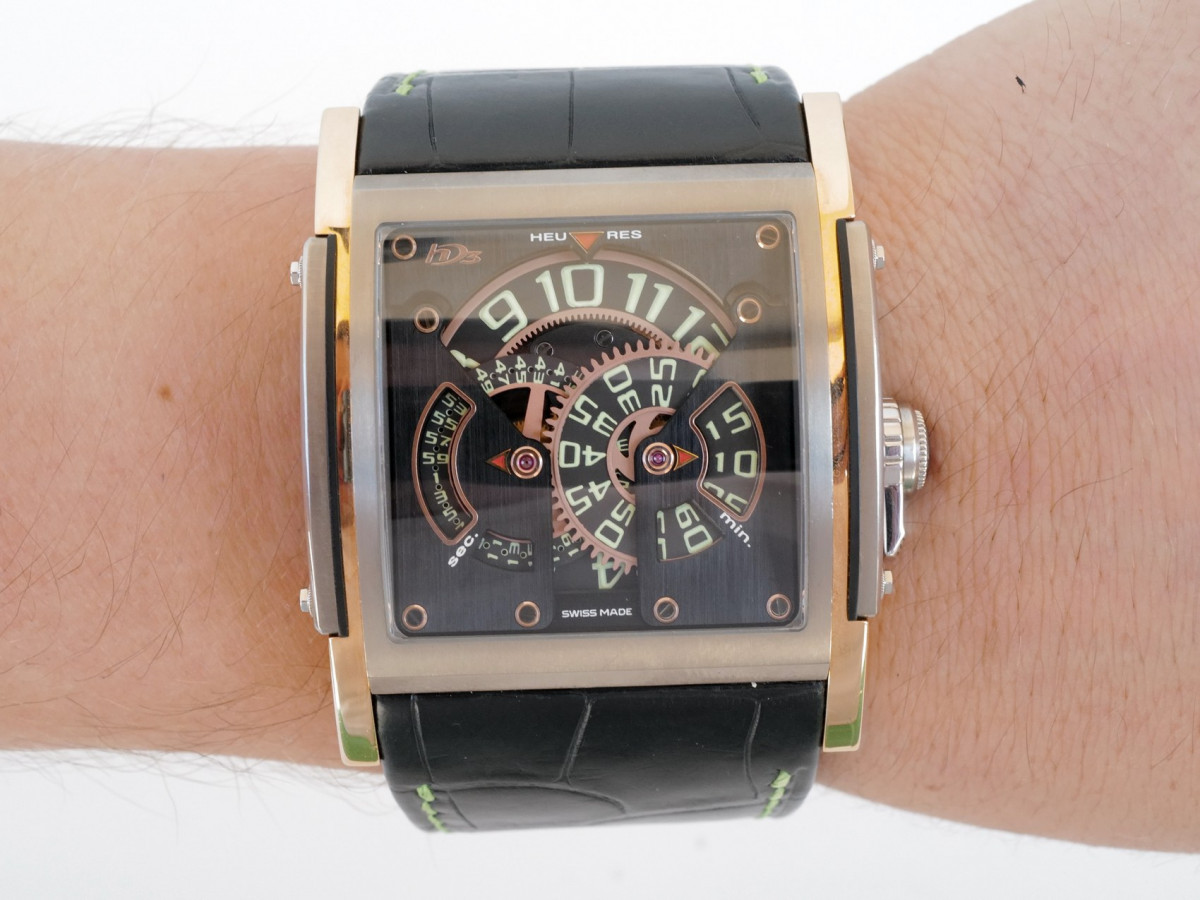 Швейцарские часы HD3 Complication 18K Rose Gold Titanium Limited Edition