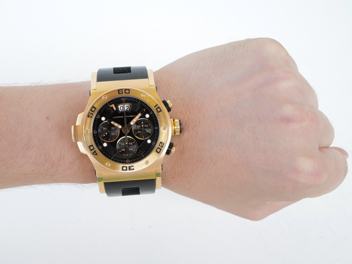 Швейцарський годинник Jorg Hysek Abyss Explorer Discoverer 18K Yellow Gold Limited Edition 44 mm