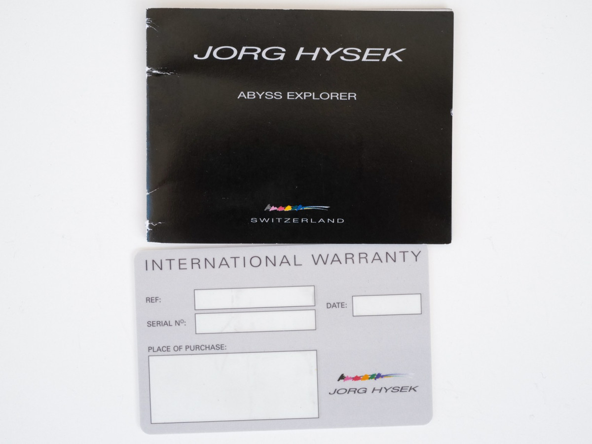 Швейцарський годинник Jorg Hysek Abyss Explorer Discoverer 18K Yellow Gold Limited Edition 44 mm