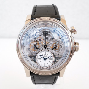 Швейцарские часы Louis Moinet Memoris 18k White Gold Limited Edition 46 mm