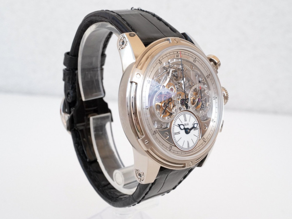 Швейцарские часы Louis Moinet Memoris 18k White Gold Limited Edition 46 mm