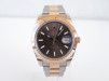 Швейцарський годинник Rolex Datejust 41 Oyster Steel 18K Rose Gold Chocolate Dial