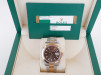 Швейцарський годинник Rolex Datejust 41 Oyster Steel 18K Rose Gold Chocolate Dial