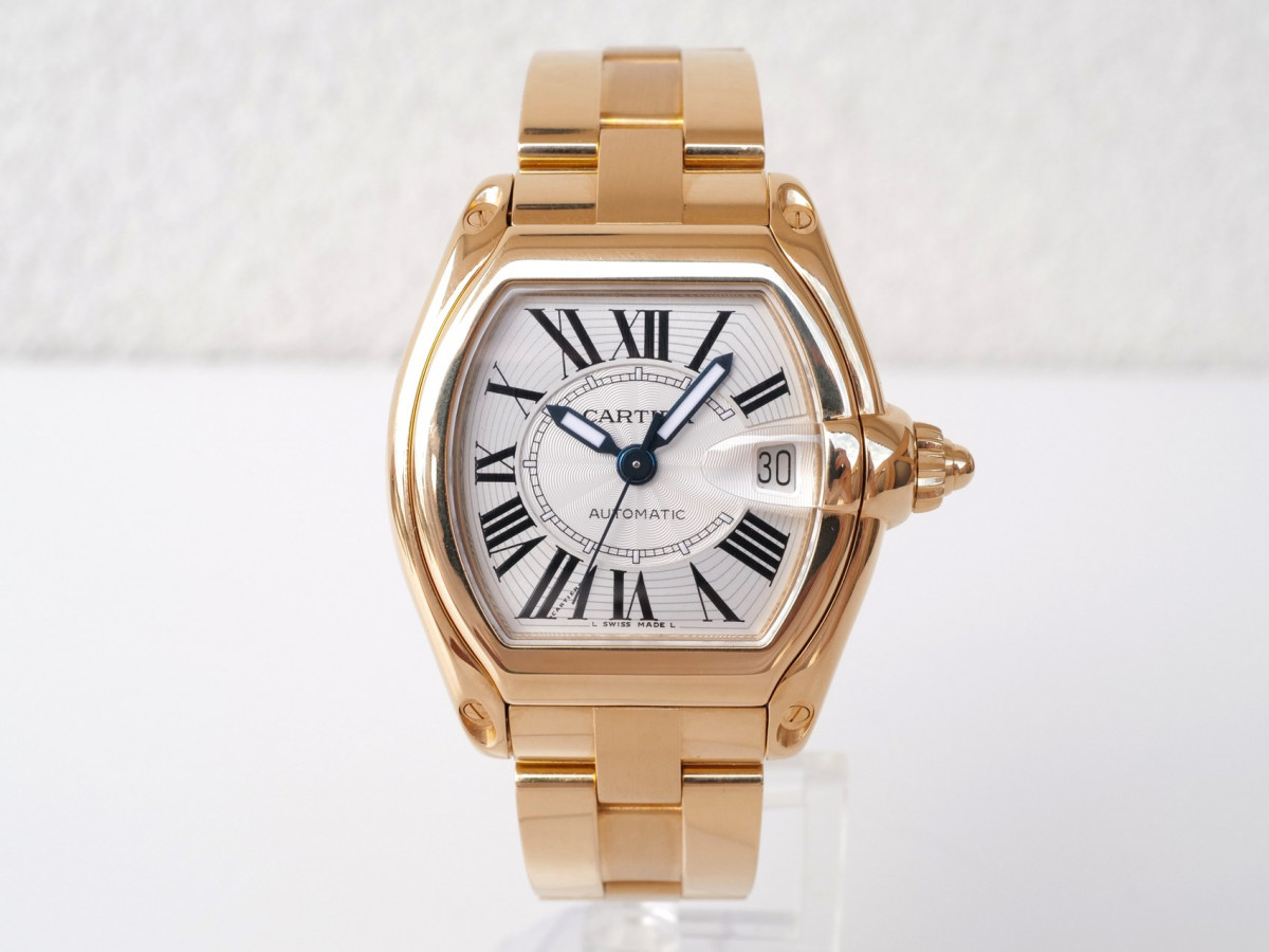 Швейцарские часы Cartier Roadster Tonneau Large 18K Yellow Gold Automatic