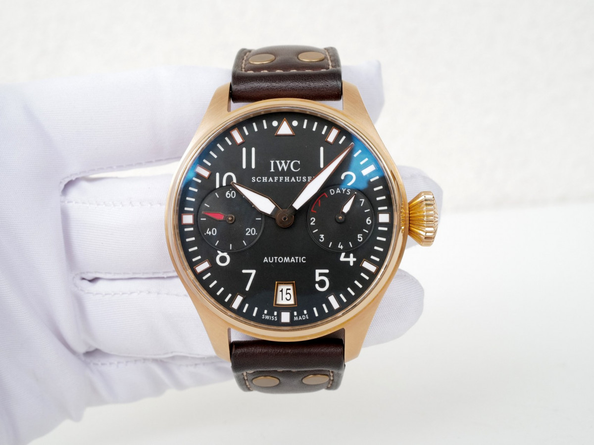 Швейцарские часы IWC Big Pilot Arije 7 Days 18K Rose Gold Limited Edition of 20