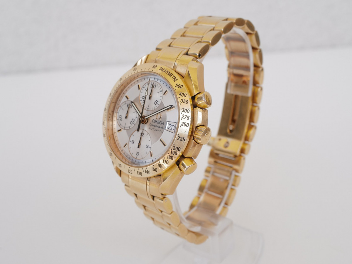 Швейцарские часы Omega Speedmaster Date 18K Yellow Gold Automatic Chronograph
