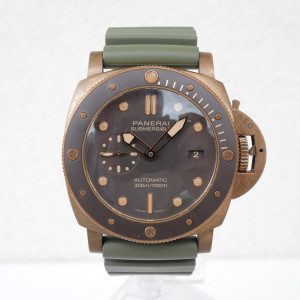 Швейцарские часы Panerai Luminor Submersible 3 Days Bronzo Ceramic Bezel Automatic