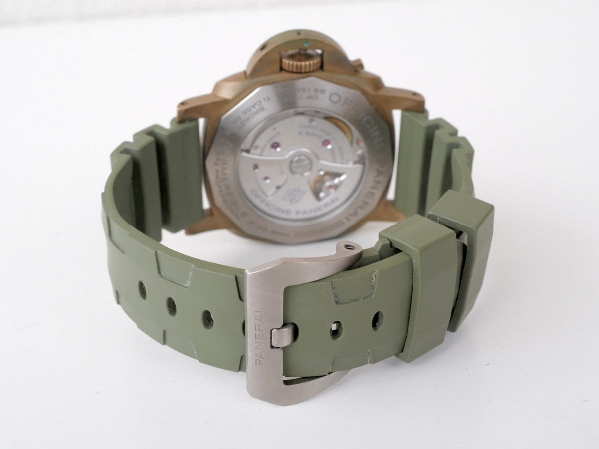 Швейцарские часы Panerai Luminor Submersible 3 Days Bronzo Ceramic Bezel Automatic