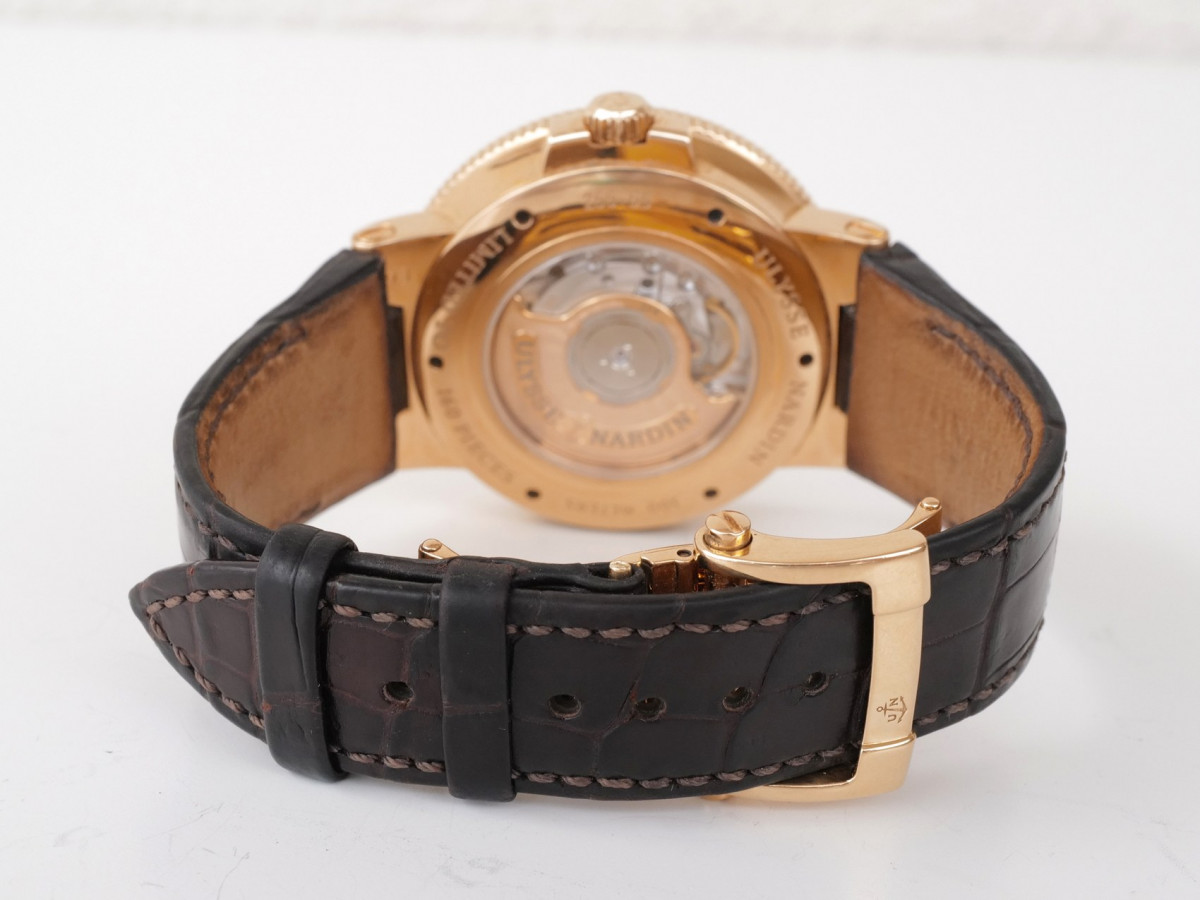 Швейцарские часы Ulysse Nardin Marine Chronometer Anniversary 18K Rose Gold Limited Edition 160