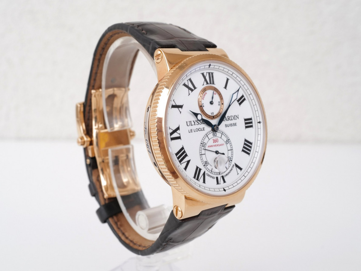 Швейцарские часы Ulysse Nardin Marine Chronometer Anniversary 18K Rose Gold Limited Edition 160