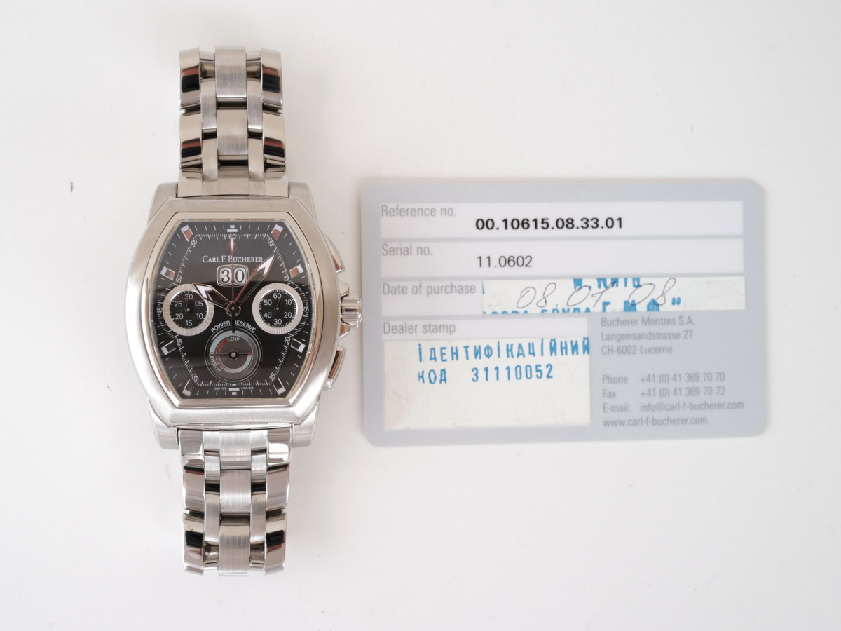 Швейцарський годинник Carl F. Bucherer Patravi T-Graph Power Reserve Chronograph