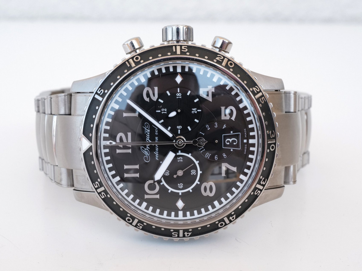 Швейцарський годинник Breguet Type XXI Transatlantique Titanium Flyback Chronograph