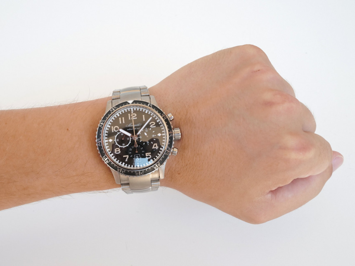 Швейцарський годинник Breguet Type XXI Transatlantique Titanium Flyback Chronograph