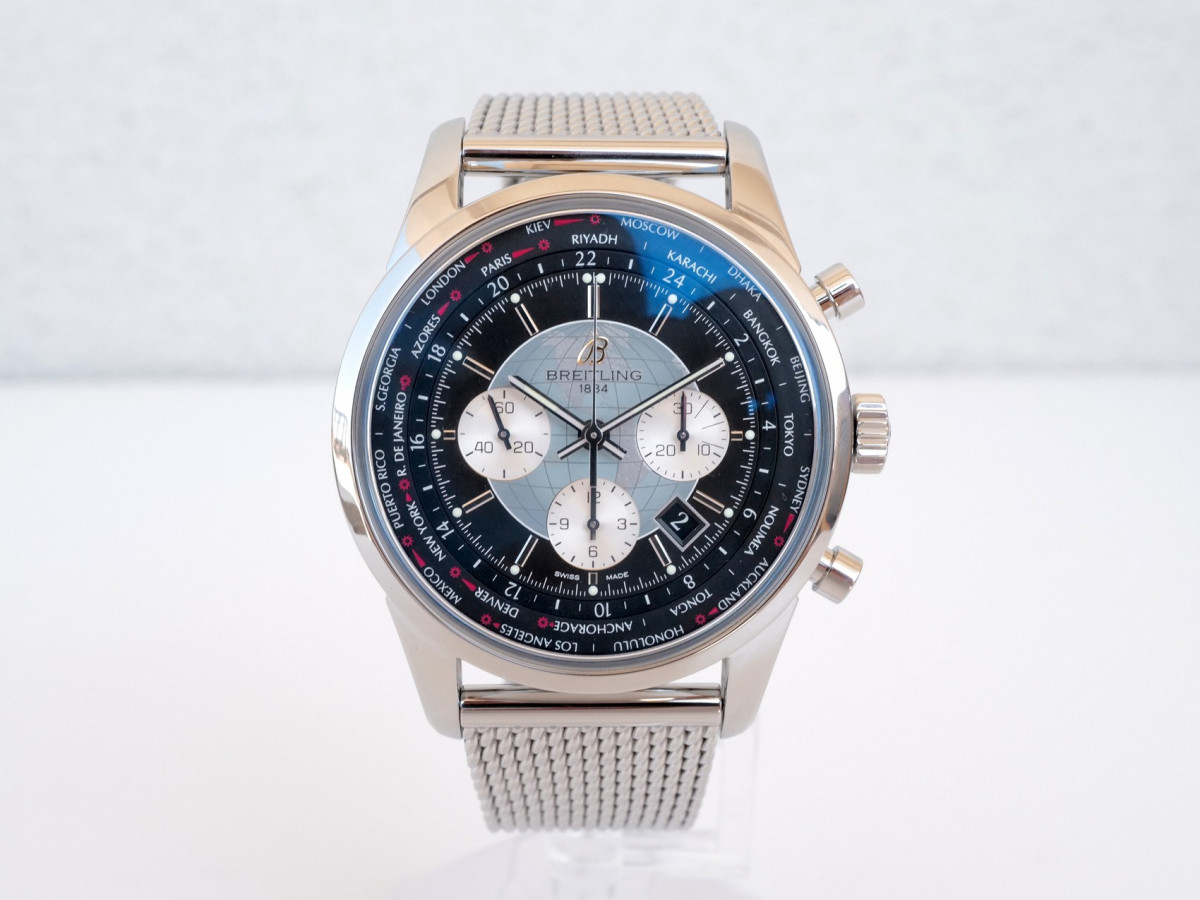 Швейцарський годинник Breitling Transocean Chronograph Unitime World Time