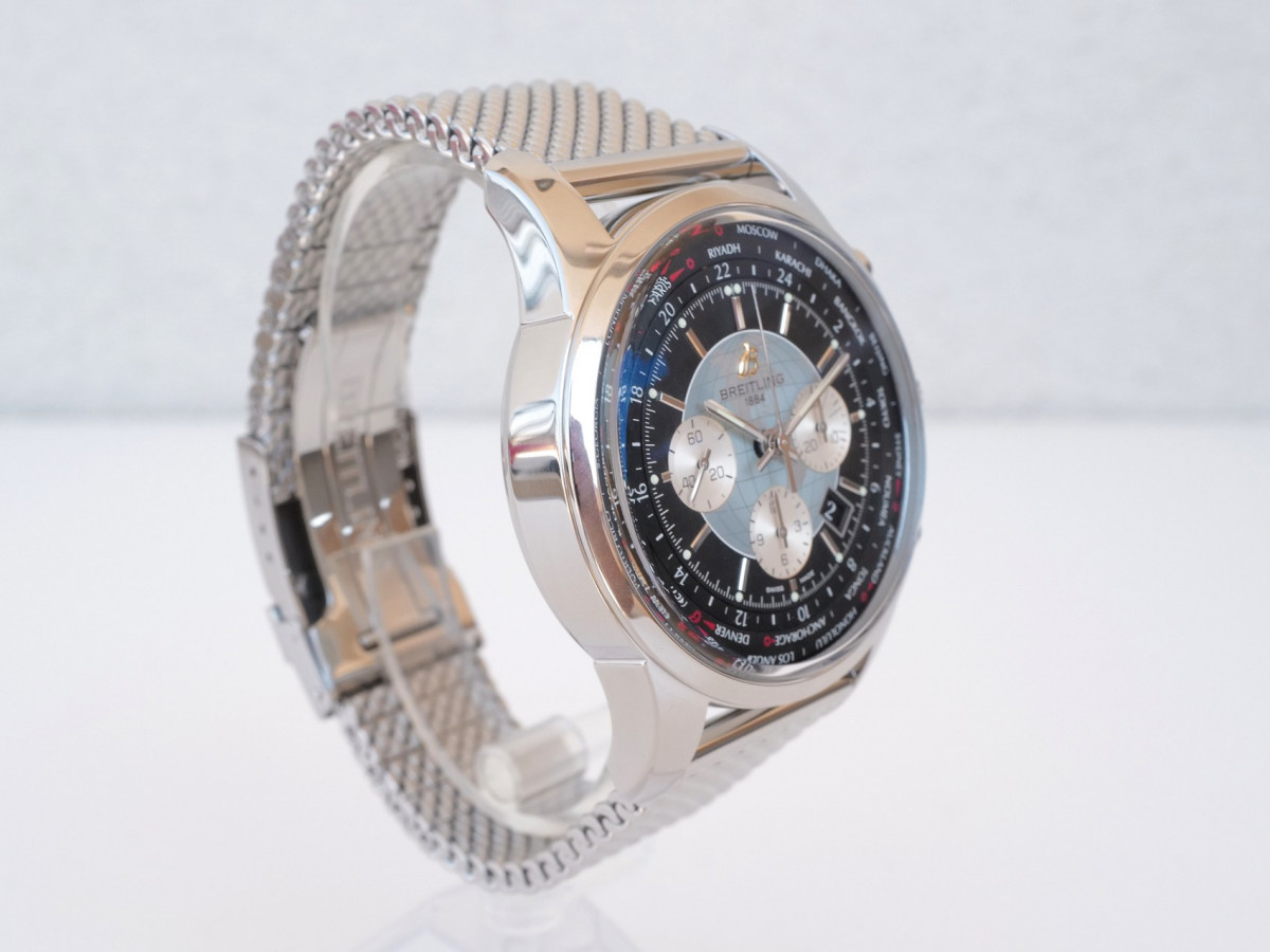 Швейцарський годинник Breitling Transocean Chronograph Unitime World Time