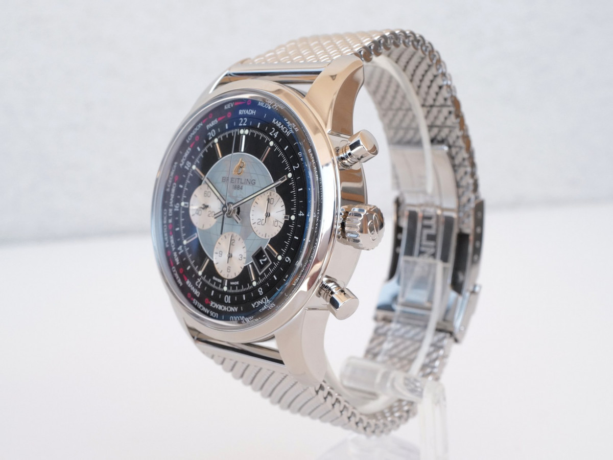 Швейцарський годинник Breitling Transocean Chronograph Unitime World Time