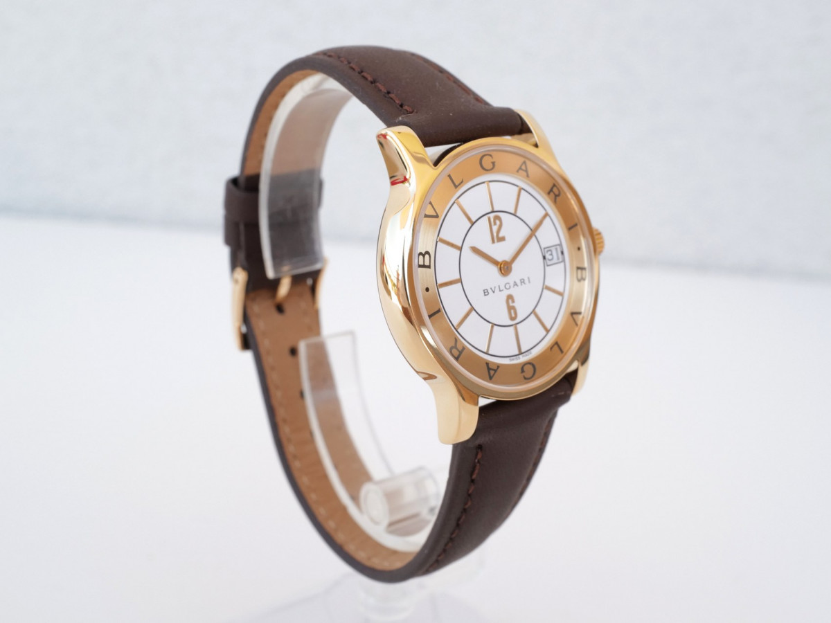 Швейцарський годинник Bulgari Solotempo 18K Yellow Gold Quartz