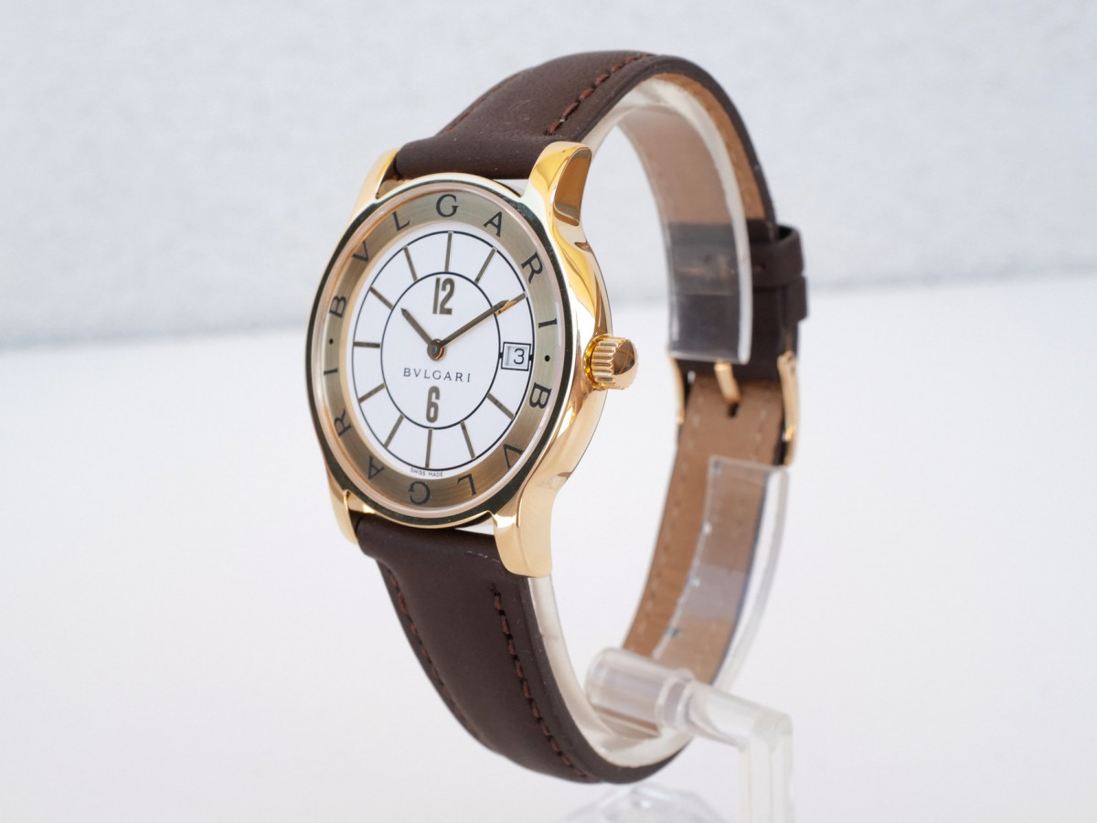 Швейцарський годинник Bulgari Solotempo 18K Yellow Gold Quartz