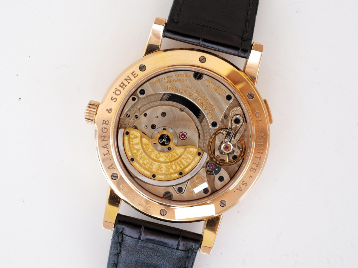 Швейцарський годинник A. Lange & Söhne Sax-O-Mat Grand Langematik Big Date Small Seconds 18k Rose Gold Automatic