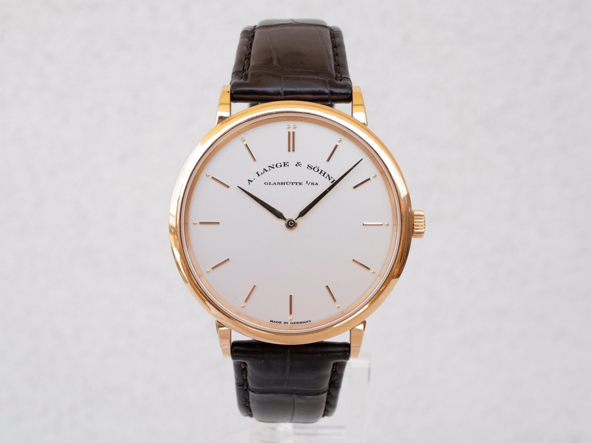 Швейцарський годинник A. Lange & Söhne Saxonia Thin Manual Wind 18K Rose Gold