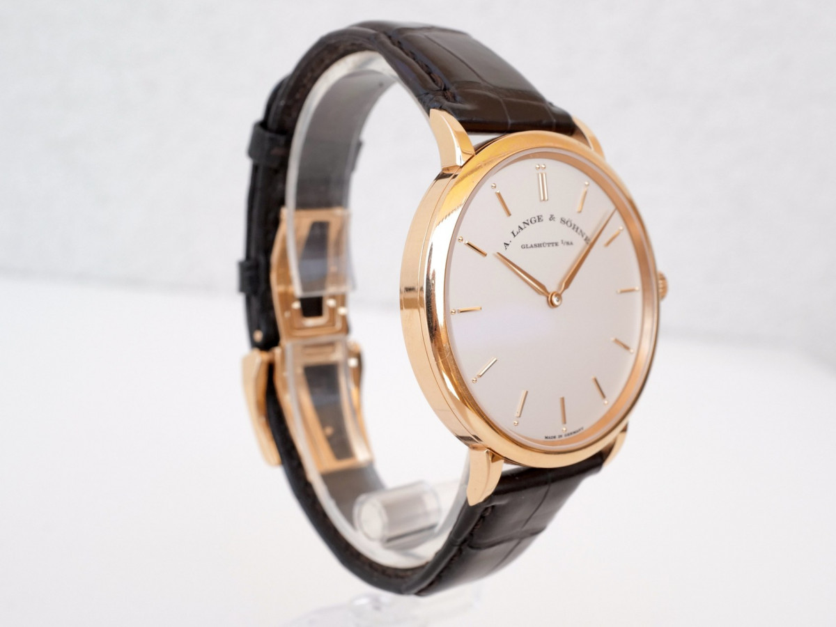 Швейцарський годинник A. Lange & Söhne Saxonia Thin Manual Wind 18K Rose Gold