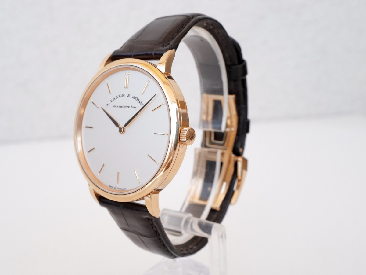 Швейцарський годинник A. Lange & Söhne Saxonia Thin Manual Wind 18K Rose Gold