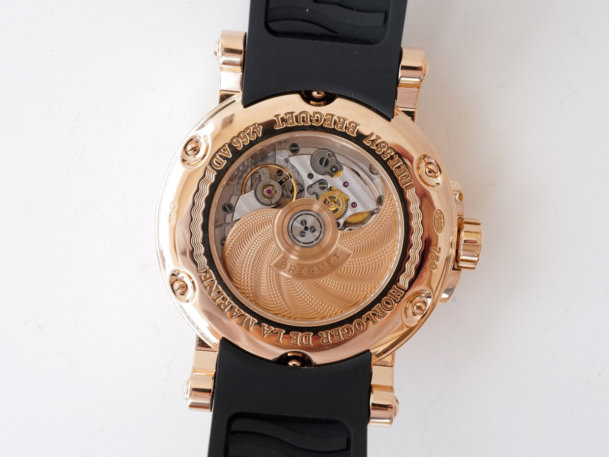 Швейцарський годинник Breguet Marine Big Date 18K Rose Gold