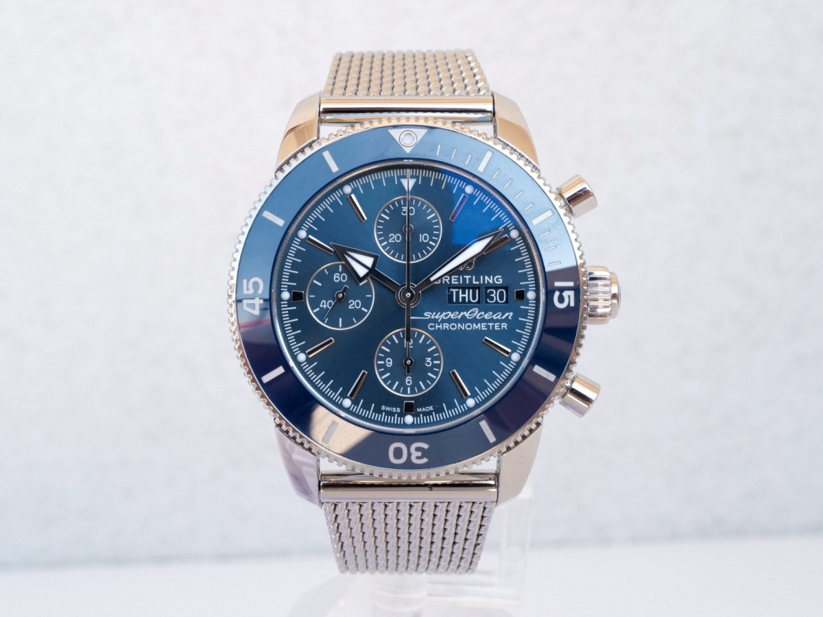 Swiss watch Breitling Superocean Heritage II Chronograph Blue Dial