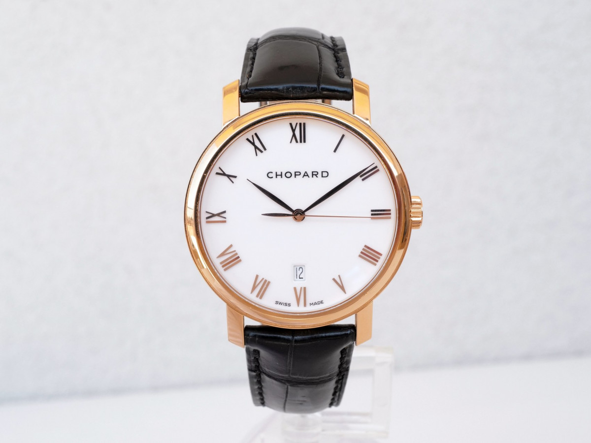 Швейцарские часы Chopard Classic Automatic White Dial 18k Rose Gold 40mm