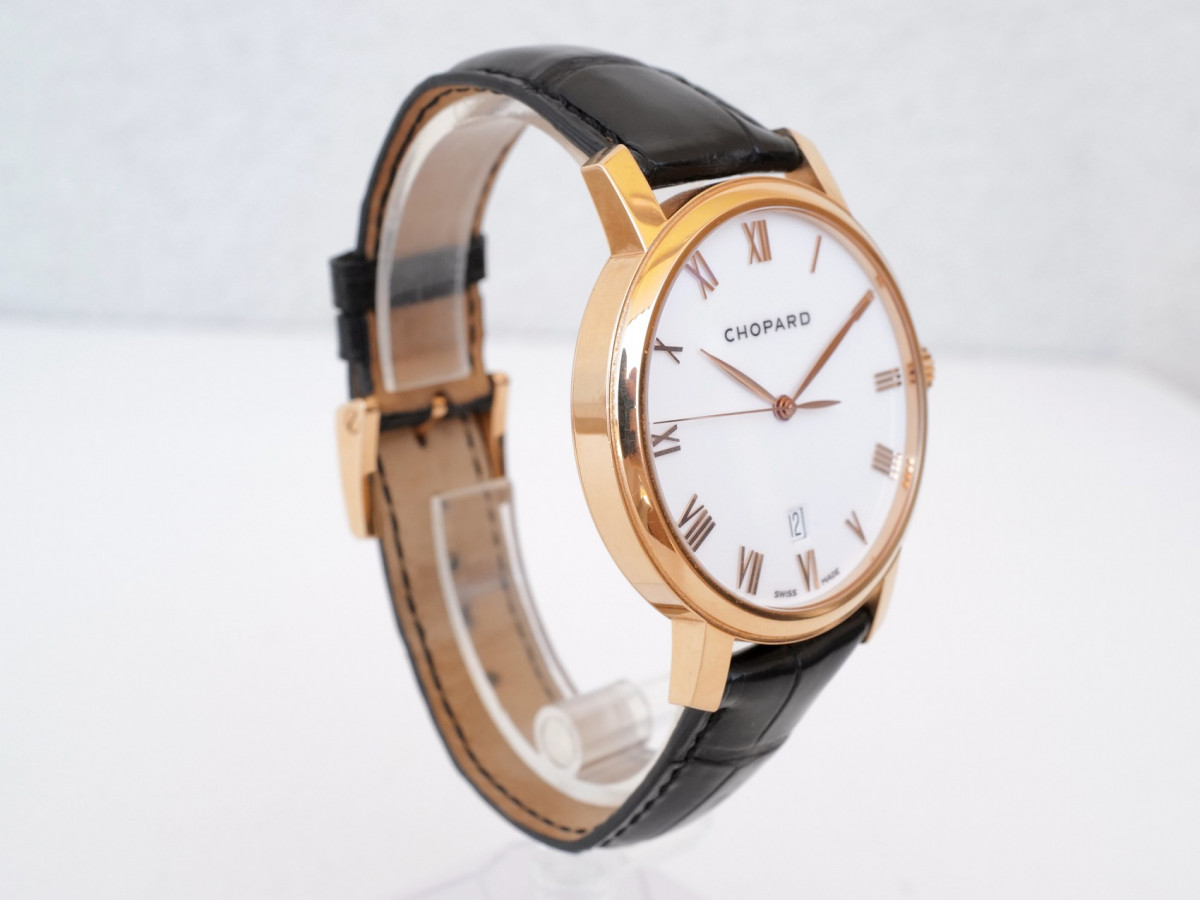Швейцарские часы Chopard Classic Automatic White Dial 18k Rose Gold 40mm