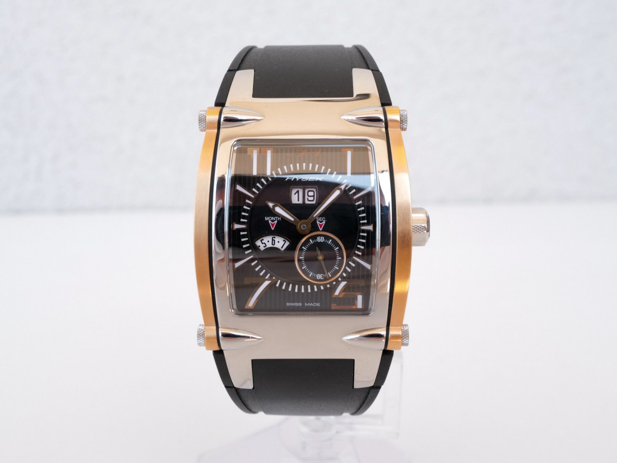 Швейцарський годинник Jorg Hysek V-King Annual Calendar 18k Rose Gold Steel
