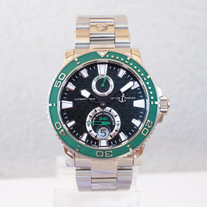 Швейцарський годинник Ulysse Nardin Maxi Marine Diver Limited Edition of 100 Green Bezel 43