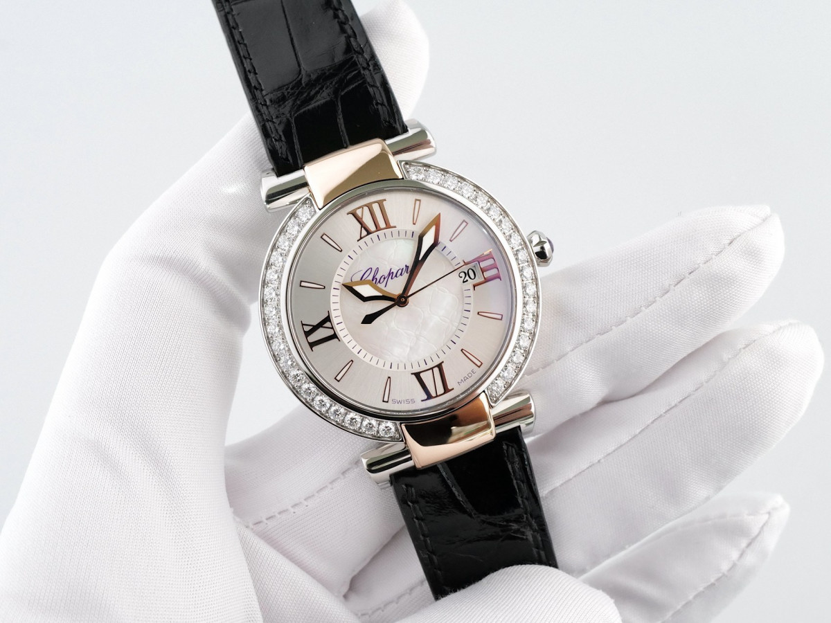 Швейцарские часы Chopard Imperiale Steel Rose Gold Diamonds