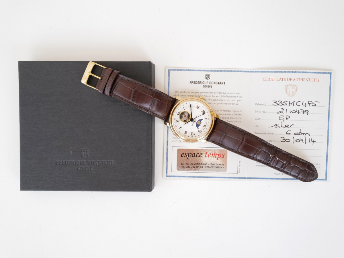 Швейцарський годинник Frederique Constant Classics Moonphase Heart Beat Date