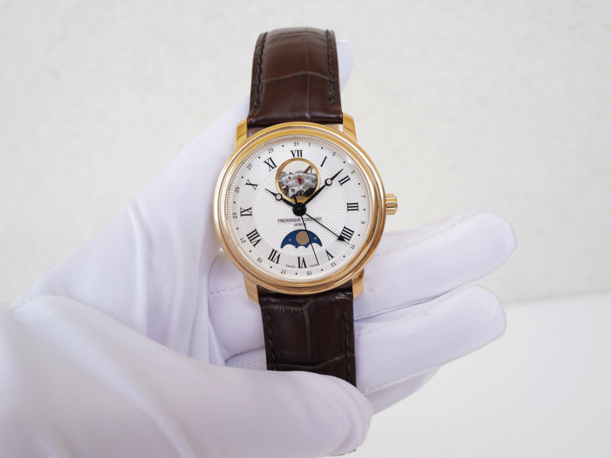 Швейцарський годинник Frederique Constant Classics Moonphase Heart Beat Date