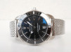 Швейцарський годинник Breitling Superocean Heritage B20 Automatic 42 Black Dial Steel Bracelet