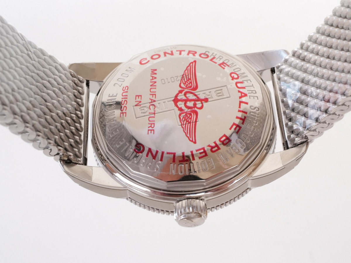 Швейцарський годинник Breitling Superocean Heritage B20 Automatic 42 Black Dial Steel Bracelet