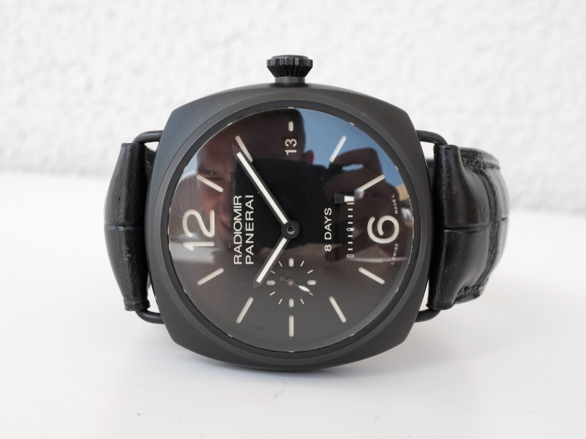 Швейцарський годинник Panerai Radiomir 8 Days Black Ceramic Manual Wind